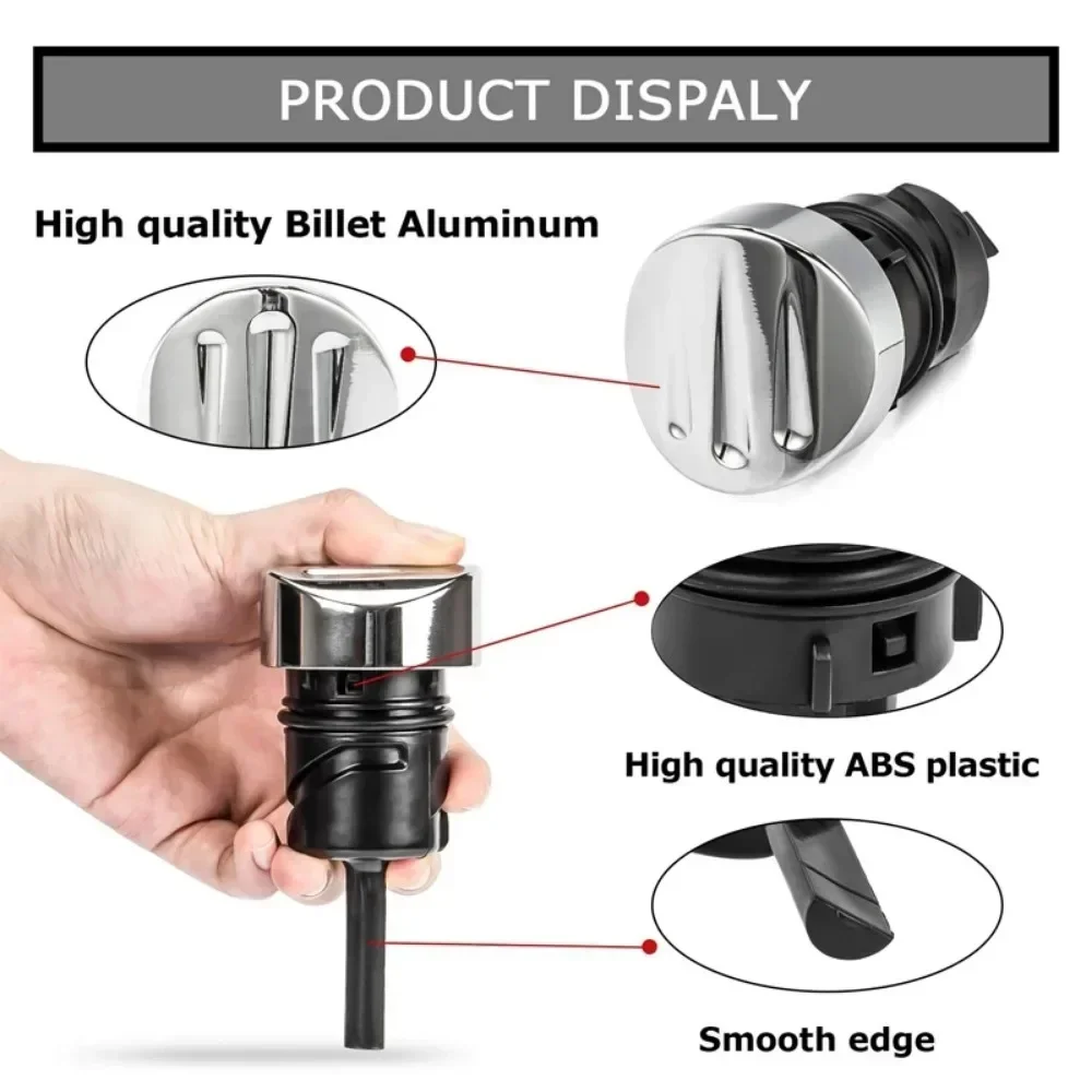 Oil Dipstick Filler Plug Oil Dipstick Tank Filler Plug For Harley Sportster Iron XL 883 1200 48 2004-2021