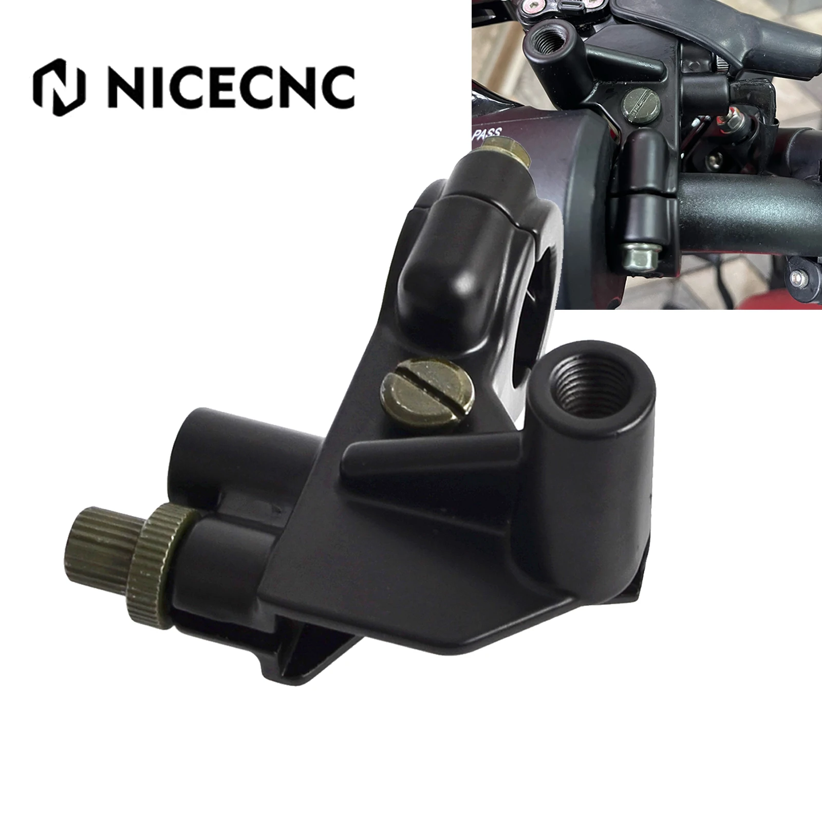 

NICECNC Clutch Lever Holder For Honda CBR125 JC34 JC39 JC50 2004-2016 R4 R5 RS5 RS6 RW 5/6//7/8/9 A/B/C