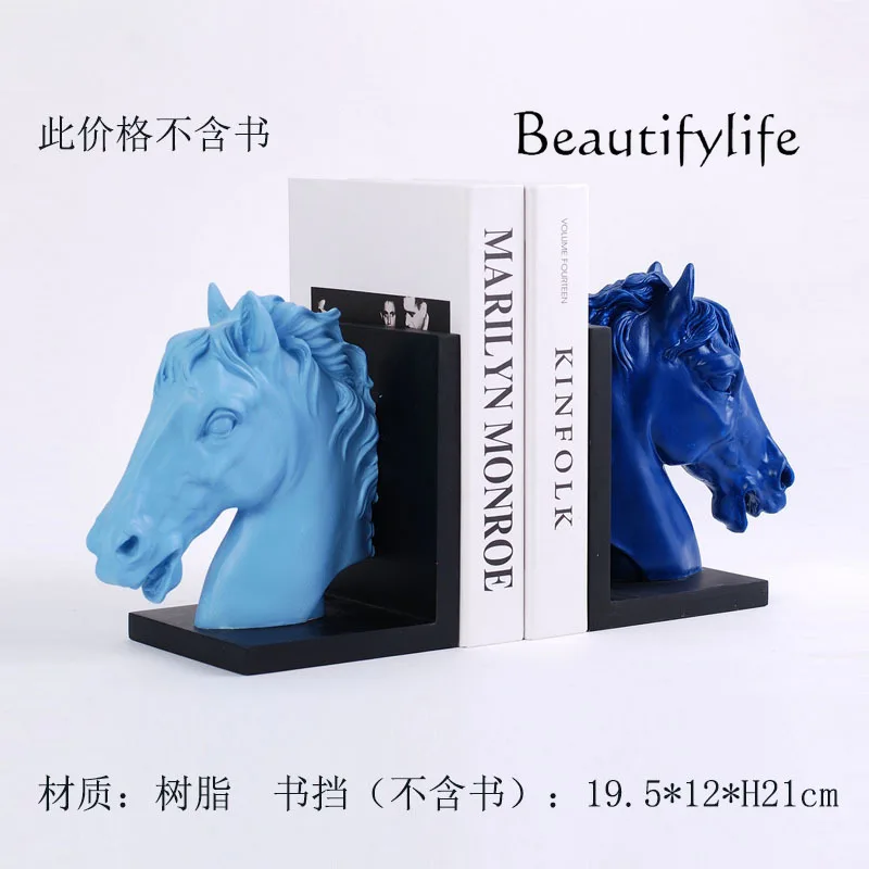 خمر ديفيد فينوس الشكل تمثال نصفي النحت زخرفة نموذج غرفة المعيشة مدخل الحصان رئيس زخرفة #6