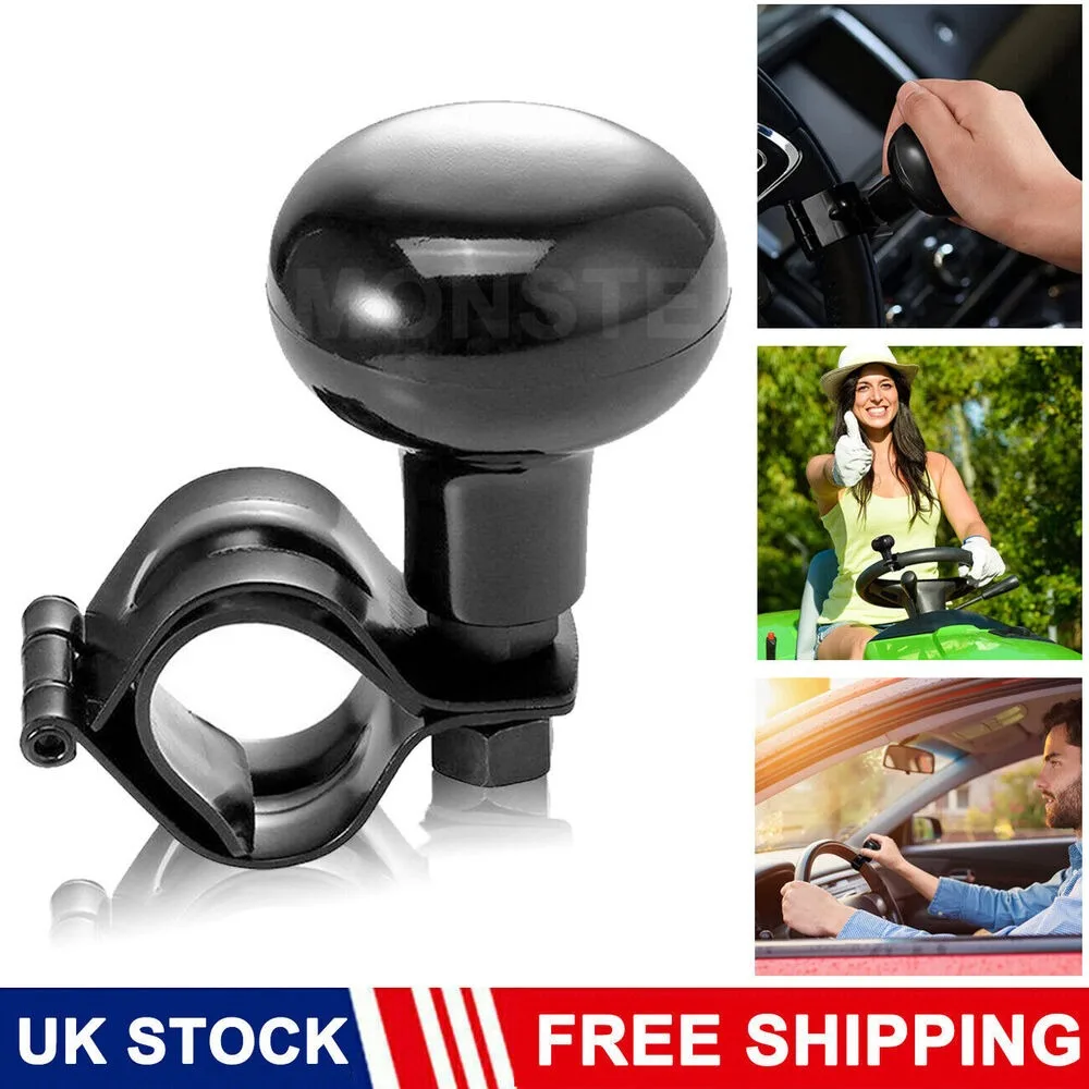 Universal Car Auto Steering Wheel Knob Spinner Handle Suicide Power Ball Turning