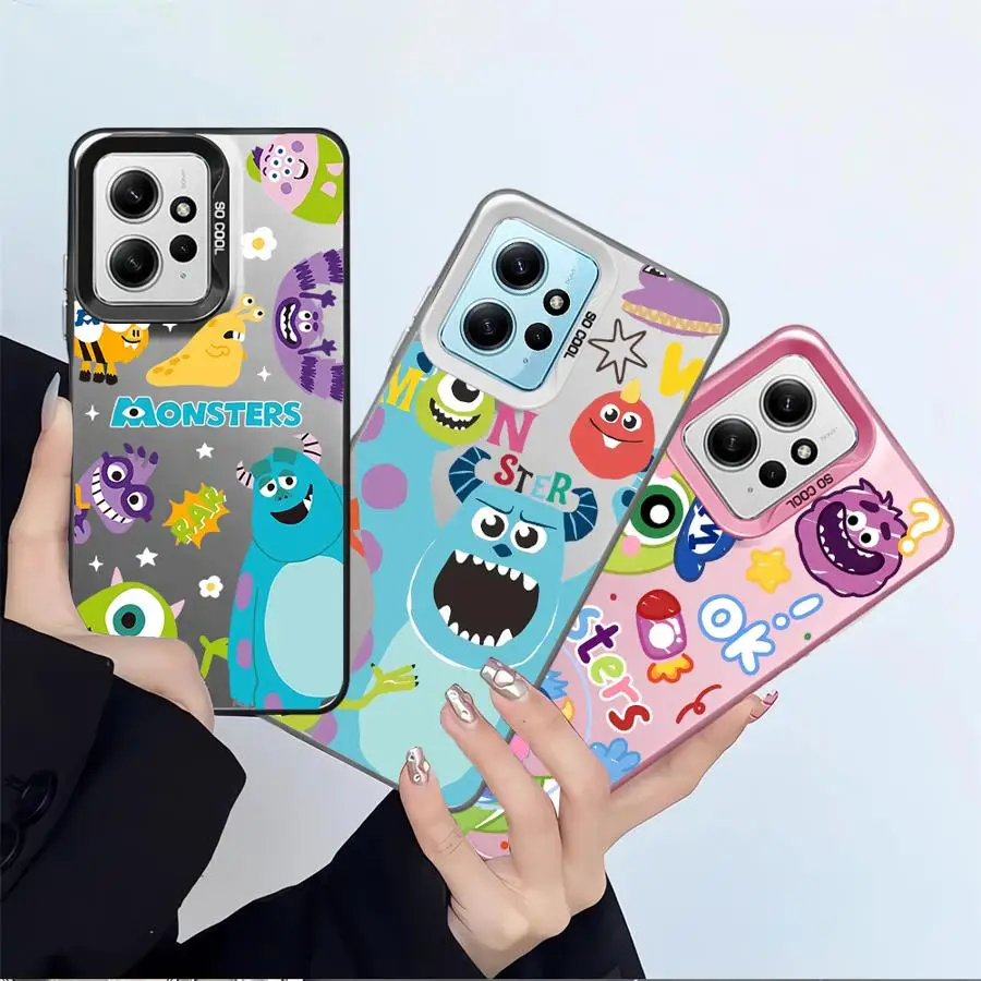 Disney Caroon Monsters Inc Phone Case for Xiaomi Redmi Note 13 11 5G 12 Pro 12S 10 10S 13Pro Plus 10S Shockproof Shell Cover