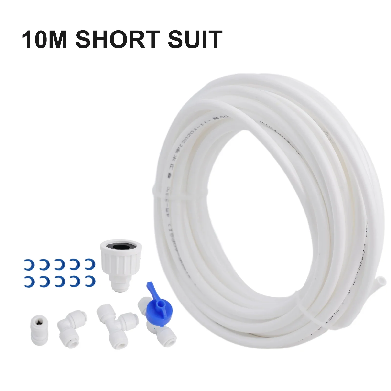 

1/4 Inch Water Pipe Hose Tube With Quick Connector For RO Purifier Garden Filter 10M Short Suit 10M High Fitting Water Pipe Hose