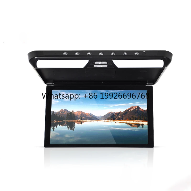 

11.6 Inch Ceiling Car Mounted MP5 Display Car Roof Monitor Player Flip-down Universal Cars IPS 1080P Screen USB SD IR