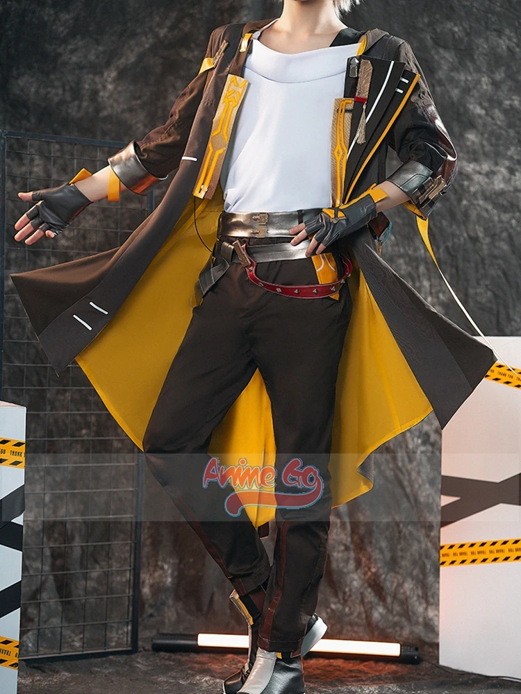 Caelus Honkai Star Rail Cosplay Trailblazer Traje, Role Play Uniforme, Roupas Atualizado, C08647-AAA, Em Stock