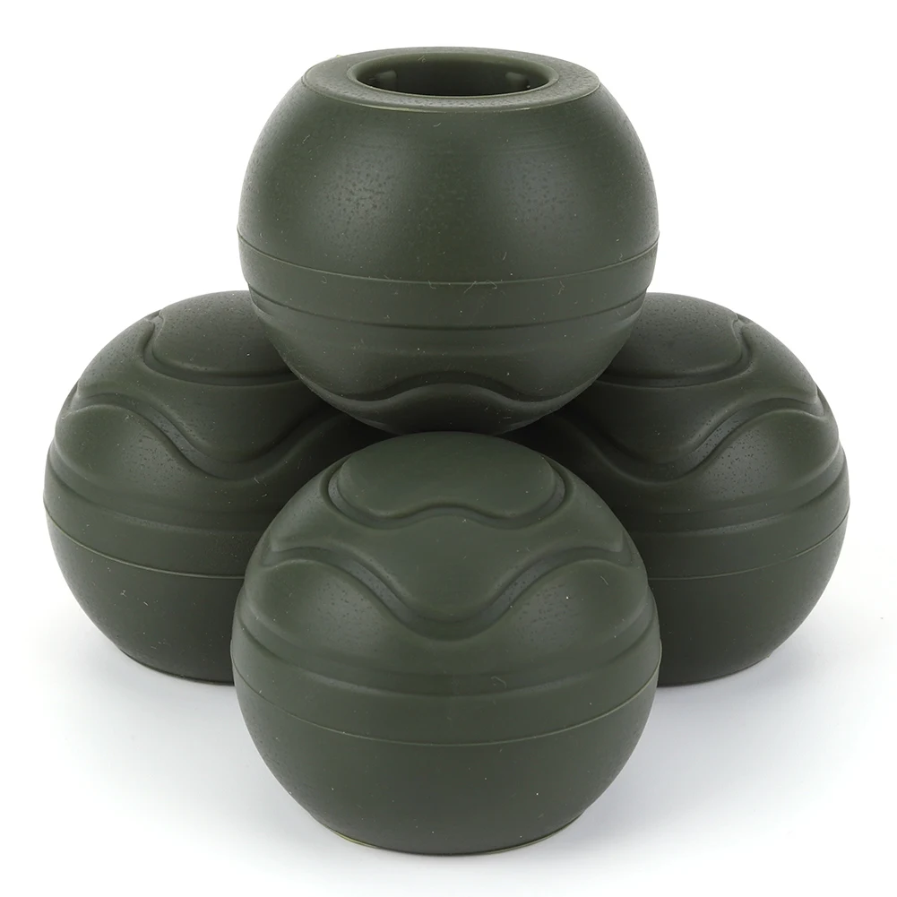 4Pcs Camping Chair Leg Cap Anti Slip Outdoor Chair Leg Tips Ball Cap Shock Absorption Chair Leg Protectors for Helinox Chair