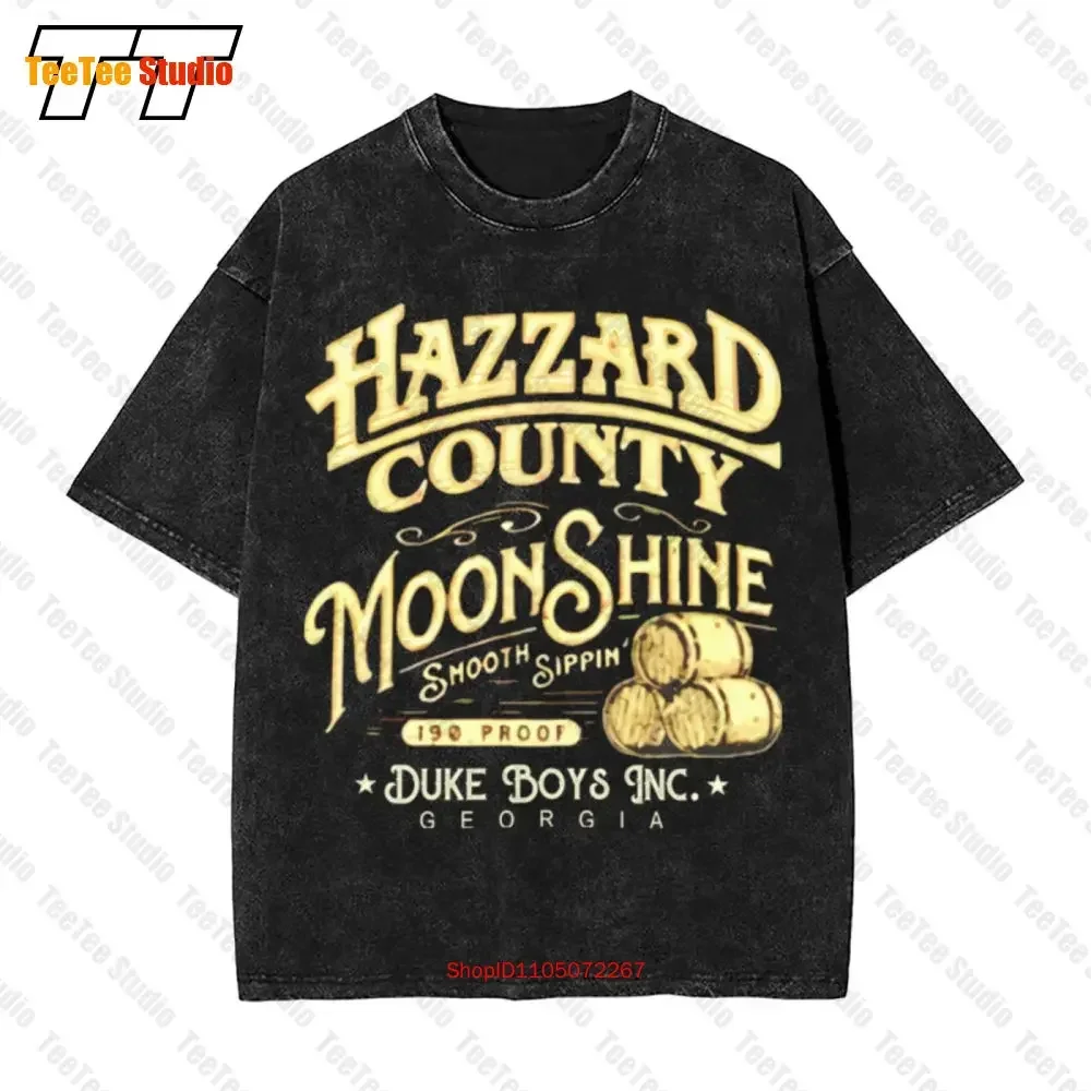 

Винтажная футболка большого размера Hazzard County Moonshine Smooth Sipping ZCL6