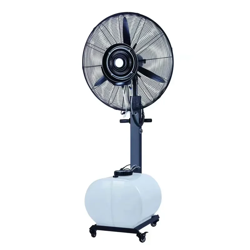 Fan Wholesaler High Speed Electric Industrial Wall Mounted Standing Mist Spray Cooler Air Cooling Fan With Water Tank