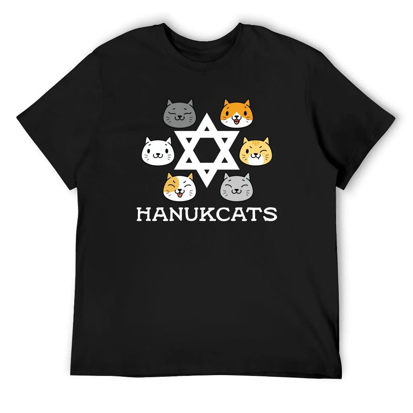 

Hanukcats Happy Hanukkah Cat Shirts & Gifts For Cat Lovers T-Shirt anime customs design your own man t shirt mens t shirts