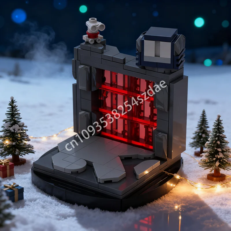 165 قطعة MOC كال كيستيس مقابل الأخت الثانية نموذج اللبنات تجميع فكرة اللعب التعليم الطوب هدايا عيد الميلاد عيد الميلاد #1