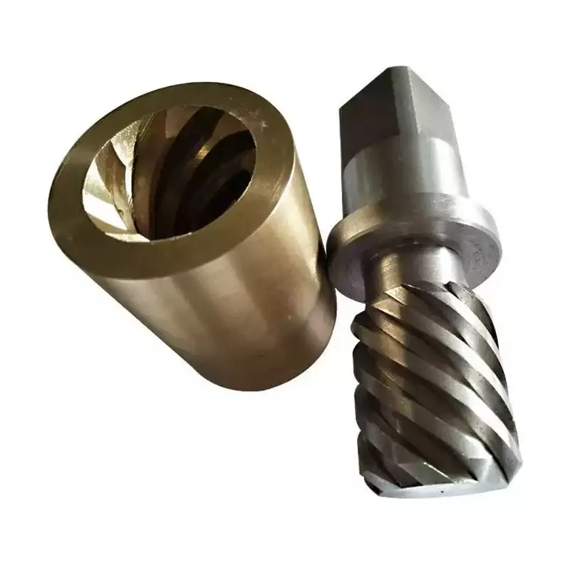 Custom Large Lead T-Type Screw for Gantry Milling Multi-Start Trapezoidal Nut Non-Standard Multi-Start Worm Gears