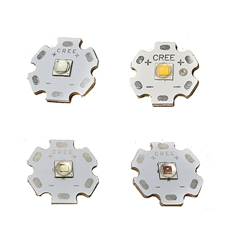Cree XLamp XM-L2 XML2 10W LEDs koralik 3V Chip podstawa aluminiowa Glod ciepły 2000K zimny 6000K czerwony zielony niebieski różowy fioletowy dla DIY oświetlenie
