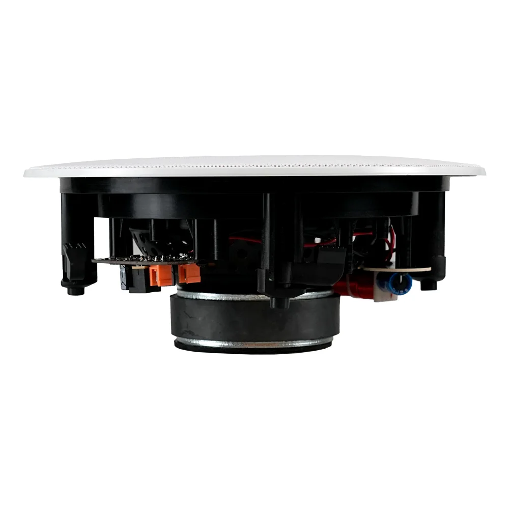 Fornecedor de fábrica alto-falante de teto interno de 6,5 polegadas 80 watts amplificador de potência AC DC funciona com teto montado em música de fundo