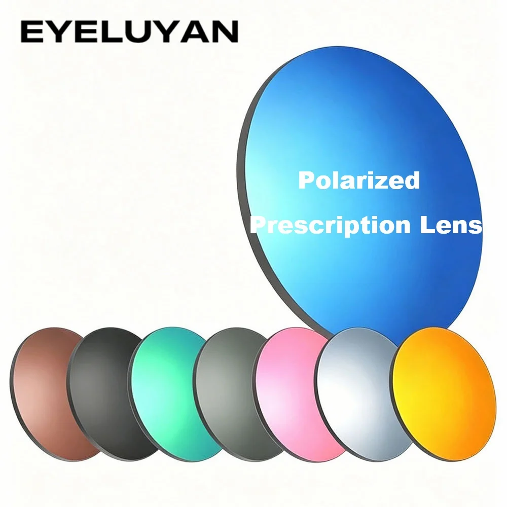 

ELECCION 1.56 1.61 1.67 Index Sunglasses Lens Customized Prescription Polarized Lenses Myopia Colorful UV400 Mirror Eyeglasses