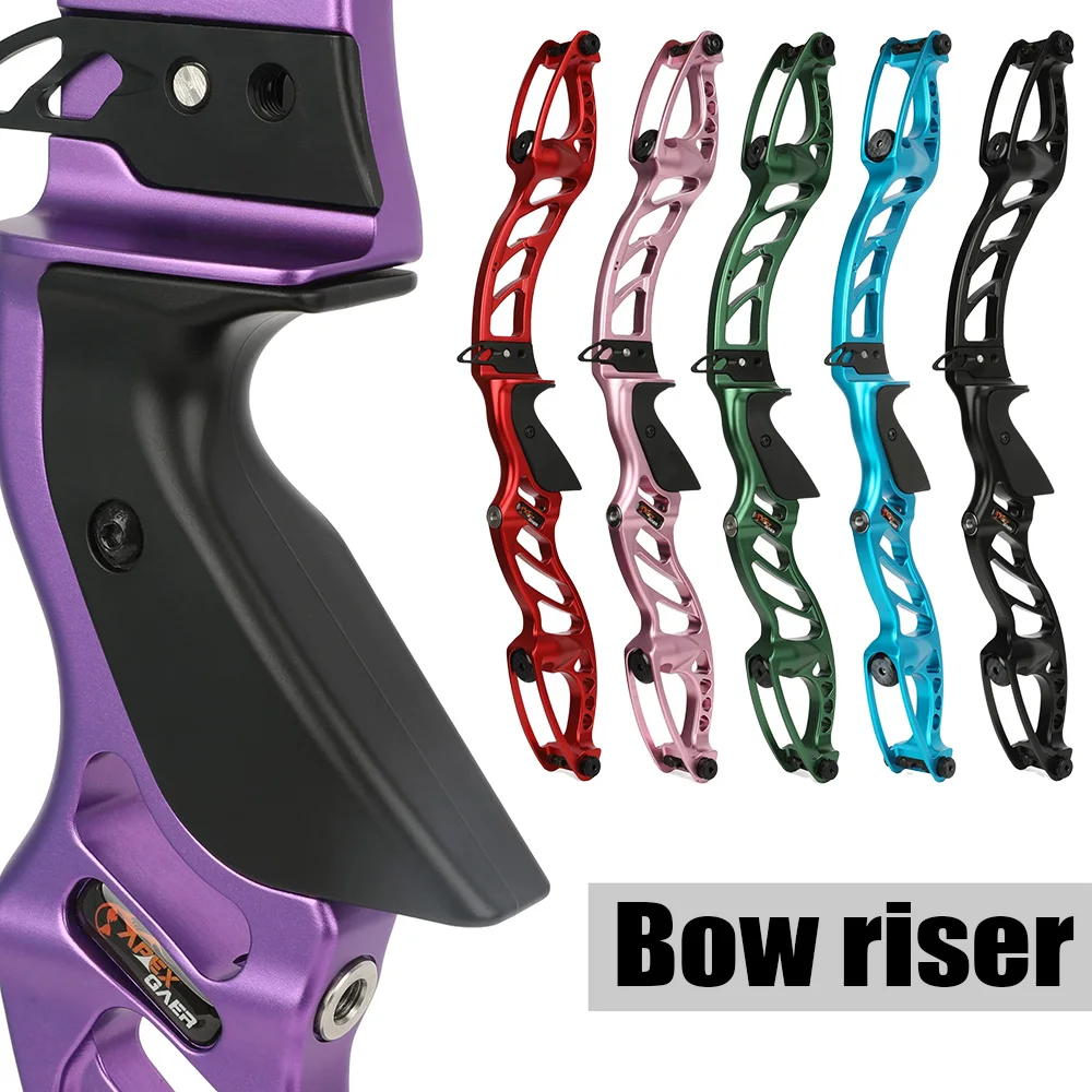 

Aluminum Alloy F Bow Riser 25 Inch Right Hand Takedown Recurve Bow Handle Grip for Archery Adults Hunting Shooting Competition
