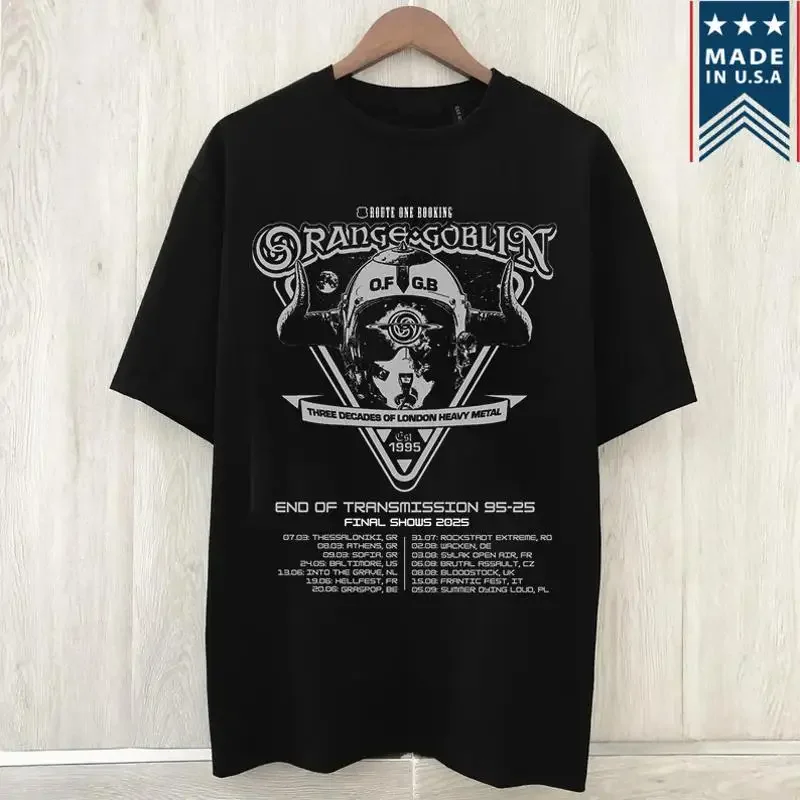 Orange Goblin Band End Of Transmission Final Tour T Shirt Full Size S 5Xl
