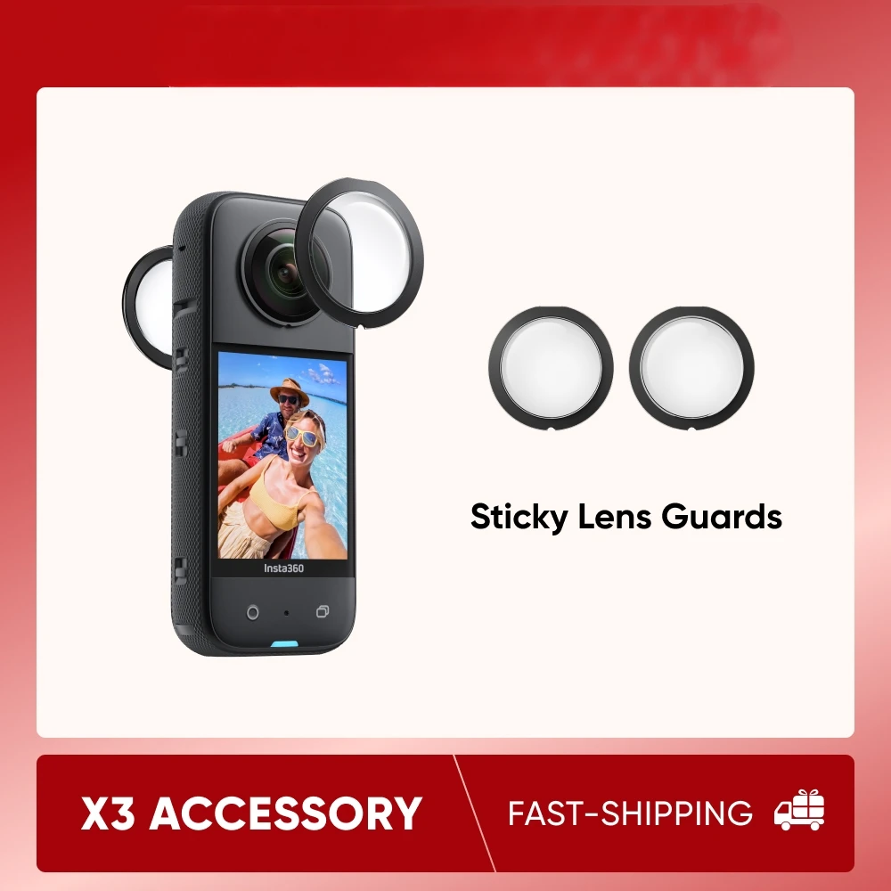 Insta360 X3 Sticky Lens Guards