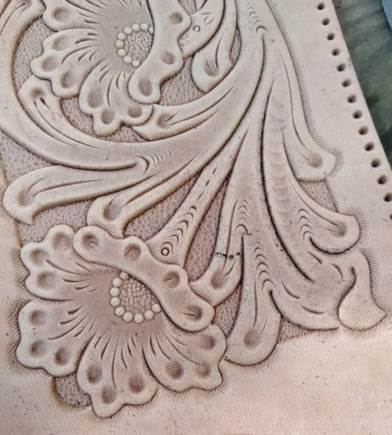 

16*8cm Vine pattern 3d embossing mold, leather carving handmade leather bag diy special cloth pattern