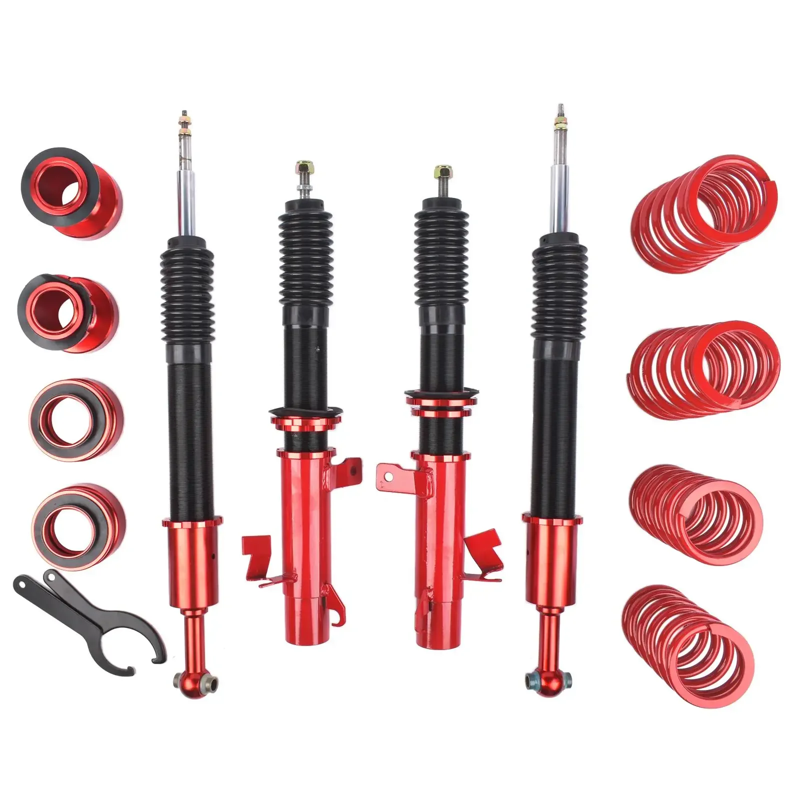 AP03 Adj. Height Struts Shock Coilover Suspension Kit for Mazda 3 10-13 Sedan 4-Door