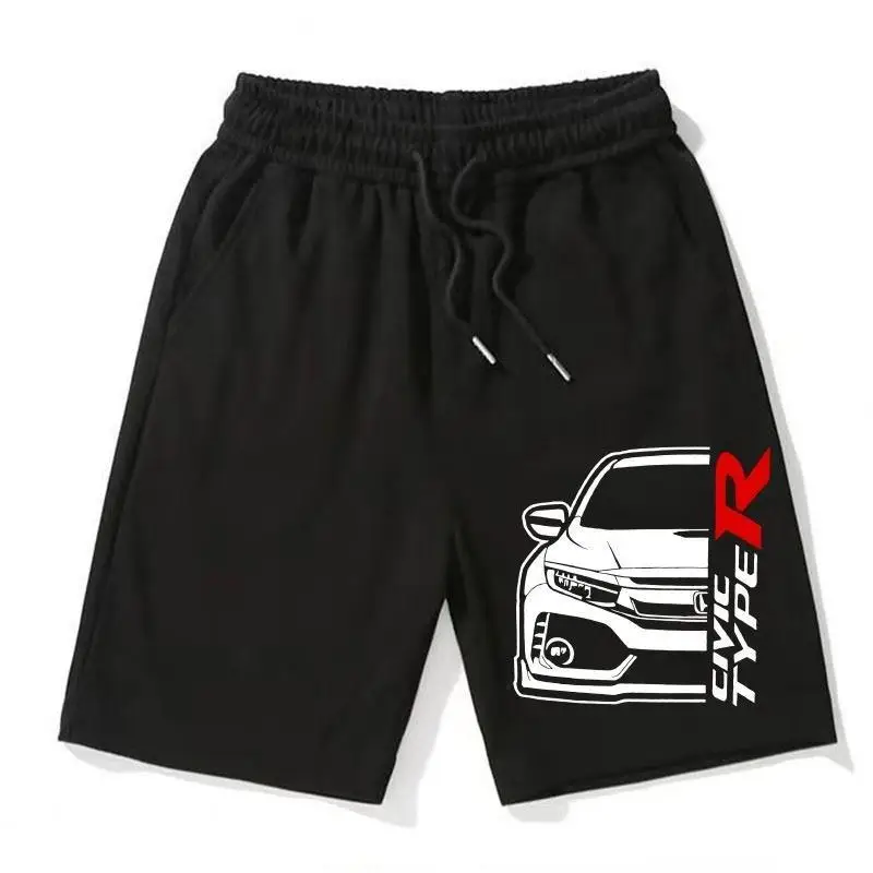 

Honda Men's and Women's Shorts Unlimited Mugen Honda Fit Civic Pants Summer Motorcycle Racing Car Sports Simple Five-point Pants