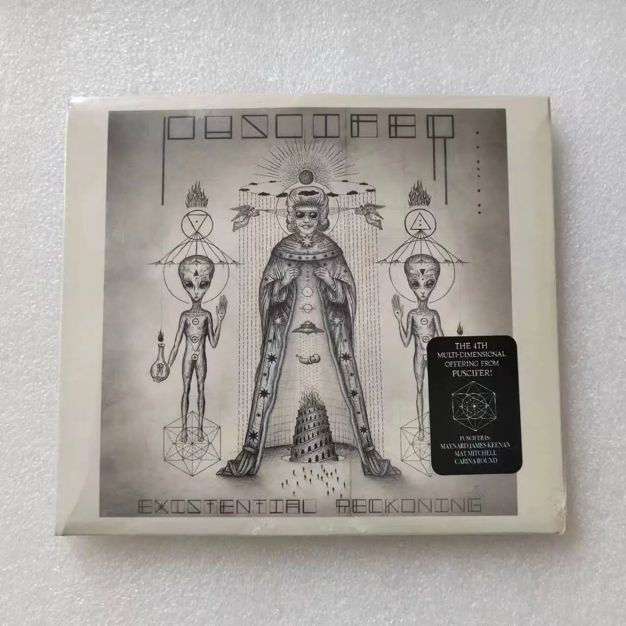 

Puscifer - Existential Reckoning Music CD Greatest Hits Album Music Record Cosplay Walkman Car Soundtrack Box Party Music