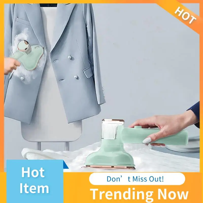 

ABNL Portable Ironing Machine - 2 In 1 Dry And Wet Ironing,180°Rotatable Handheld Steam Iron,Clothes Friendly Iron US Plug