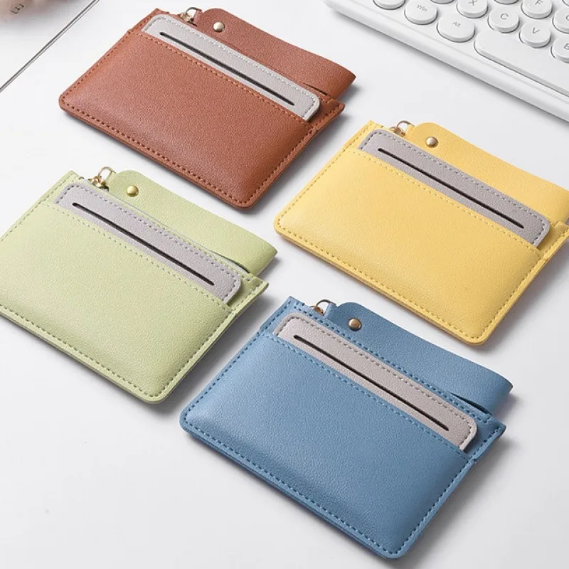 Hot selling mini wallet ultra-thin detachable dual-purpose card bag for women's multifunctional mini storage card bag