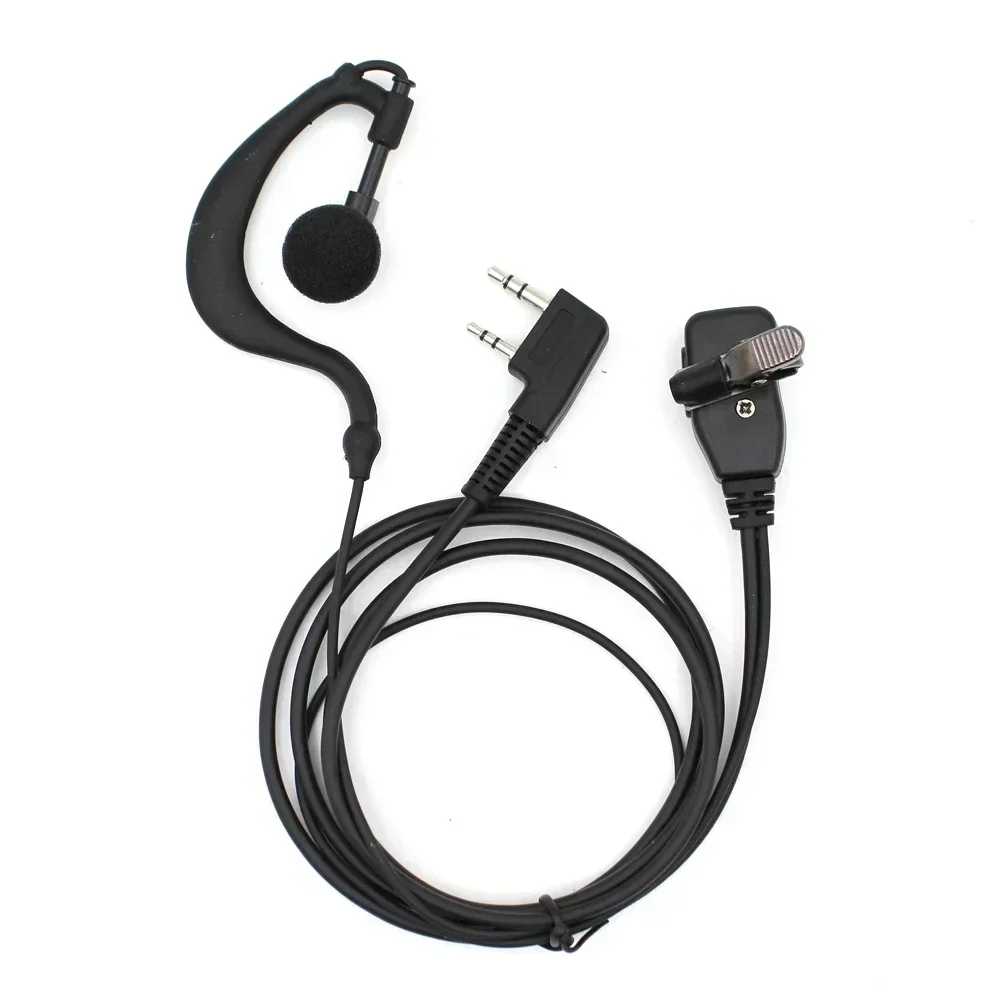 for Original  G-Shape Ear Hook Earpiece Headset for All Types Two Way Radios with K1 Plug Solid Quality