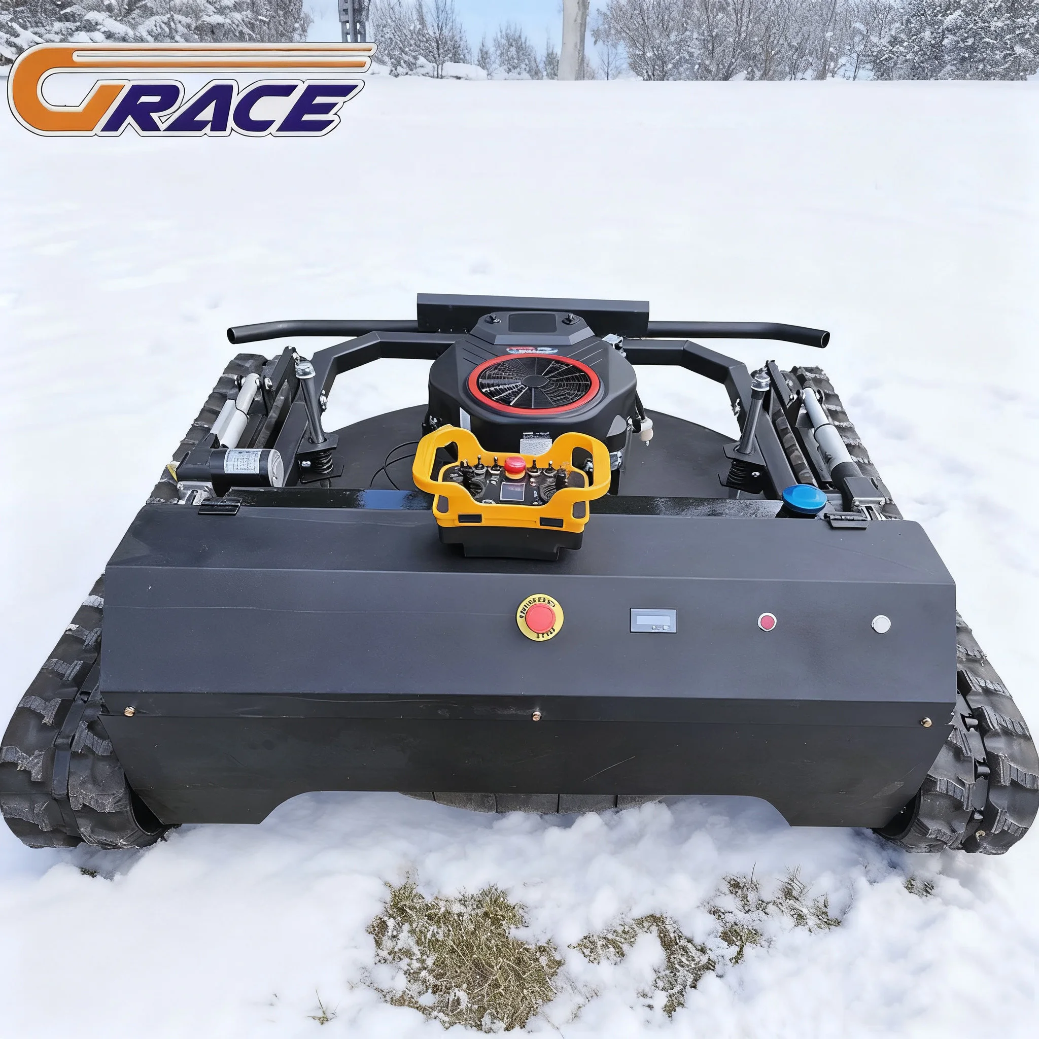 

Factory Supply 2025 Newest Lawn Mower with Snow Thrower Attachment Multi Function Garden Tool for Sale