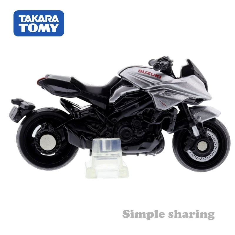 Takara Tomy Tomica No.19 Suzuki Katana Met Ruiter Schaal 1/32 Auto Kinderen Speelgoed Motorvoertuig Diecast Metalen Model