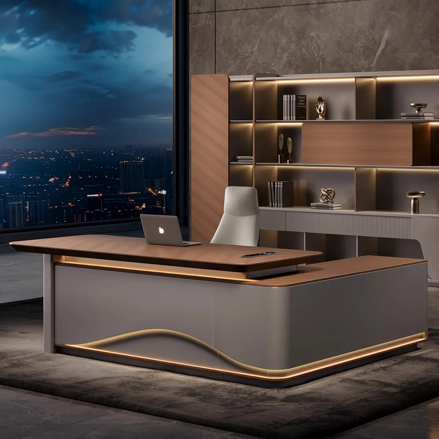 High Quality Custom Modern Executive Office Desk For CEO Manager Boss Luxury Furniture For Commercial Hospital Use