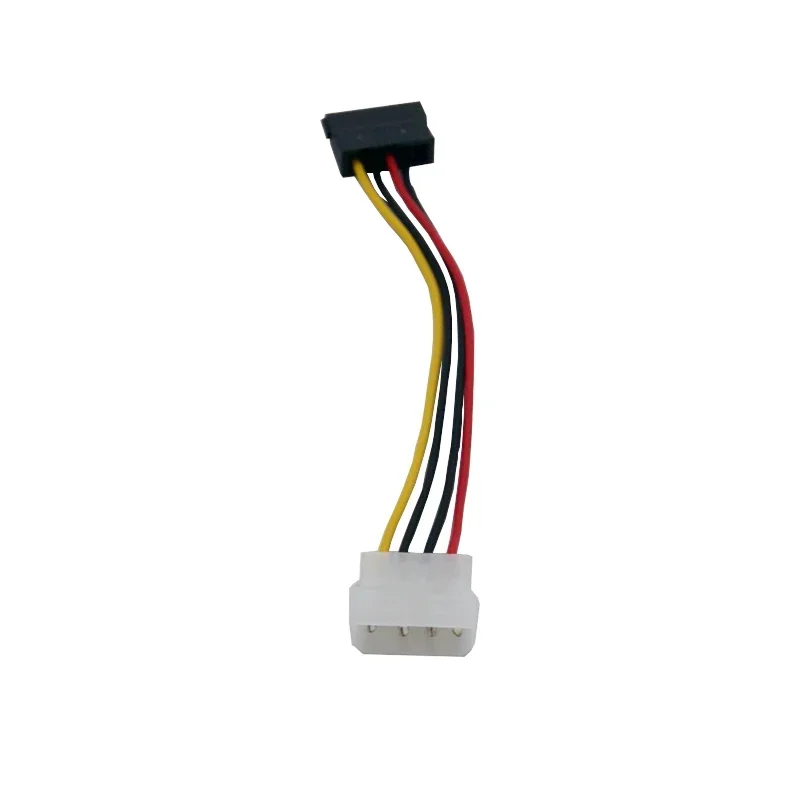 Cabo adaptador Molex, cabo de transferência IDE para SATA, fêmea para fêmea ou fêmea para macho, cabo de alimentação de disco rígido