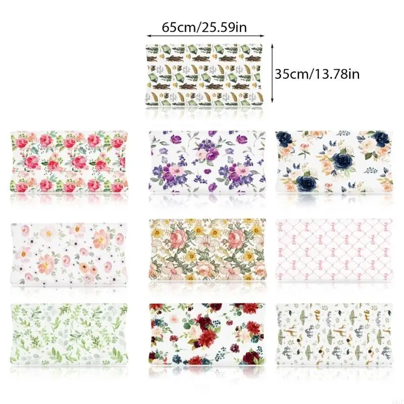 581F غطاء وسادة تغيير لطيف مع ضميمة مرنة المحمولة مرونة غطاء وسادة تغيير الطفل غطاء تصميمات نمط جميل #6