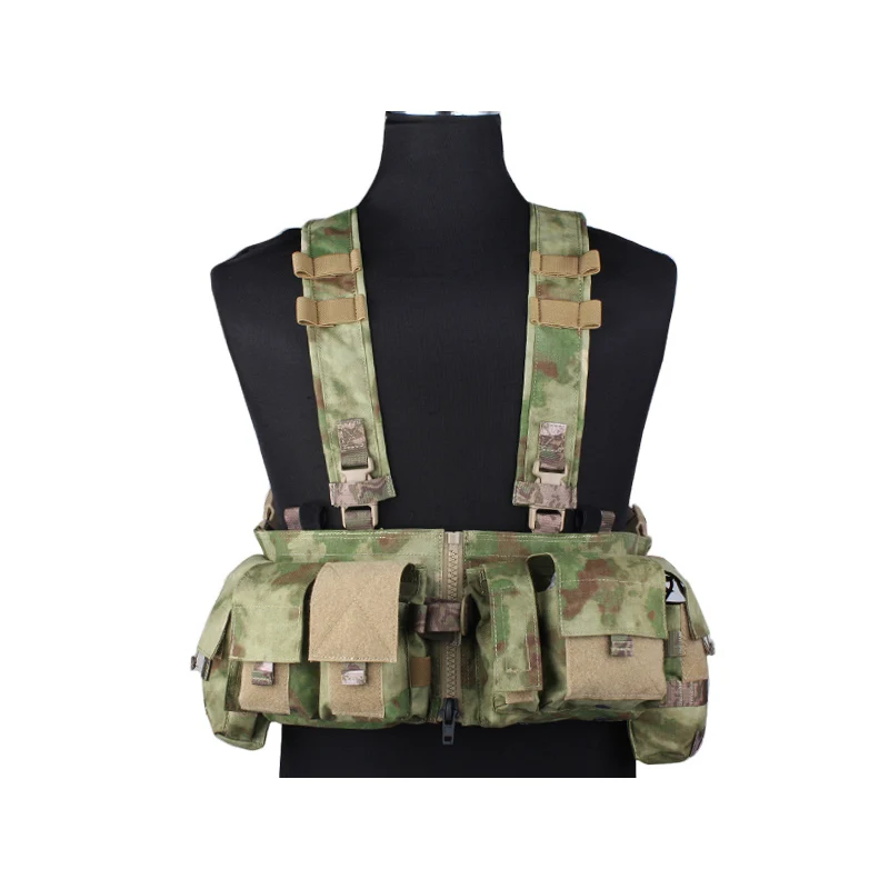 Emersongear Tactical For MF Style UW Gen V Split Front Chest Rigt Detachable W/ Zipper Buckle Milsim Hunting Combat Hiking Nylon