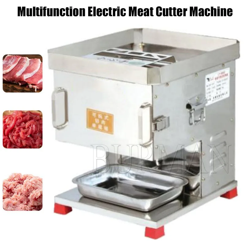 Electric Meat Slicer Machine Household Meat Grinder Vegetable Fish Cutter Fillet Shredded Cutter Slicer