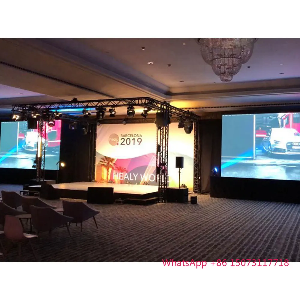 P3 الملعب 3.9 مللي متر Led فيديو جدار السعر P3.91 شاشة LED للإيجار الداخلي ، شاشة إعلان Led للمسرح للحفلات الموسيقية #6