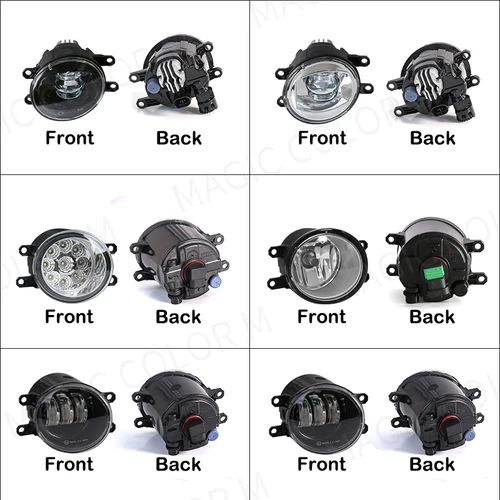 Imagen 2 del producto Para Toyota luces antiniebla LED compatibles con Corolla RAV4 Camry Yaris Prius CHR Hilux Lexus faros de coche luces de circulación diurna 12V