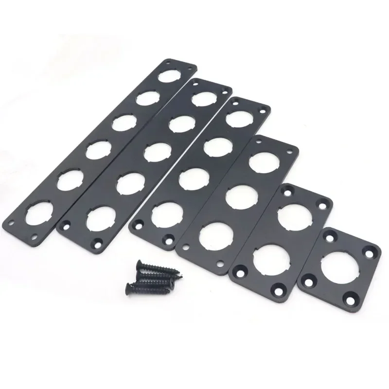 1/2/3/4/5/6 Way/ 5+3 Way Aluminum Alloy Car Boat Toggle Switch Panel Housing Holder for Marine ATV RZR RV Truck Caravan
