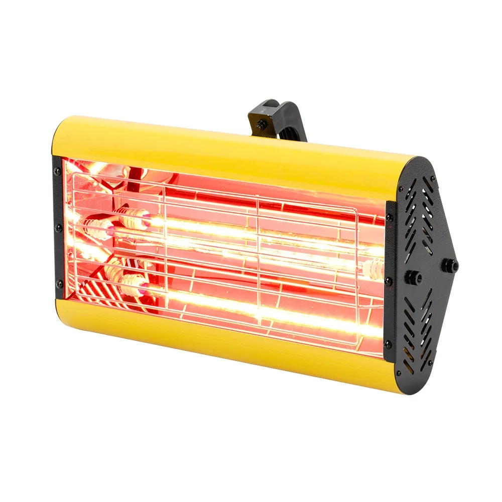 Cost-effective 1200 W Hand-held Portable Ir Shortwave Infrared Paint Curing Lamp For Car Painting Drying Baking Heat Lamp