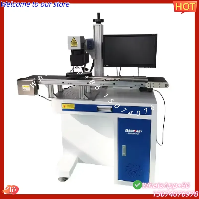 2026 JQlaser Desktop 50W Fiber Marking Machine for Automobile and Communication Product