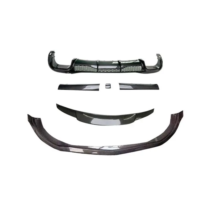 

B Style w223 Carbon Fiber Fibre Bodykit Fit Front Lip Rear Diffuser Spoiler Wing For Mercedes Benz S Class W223 2021-2023