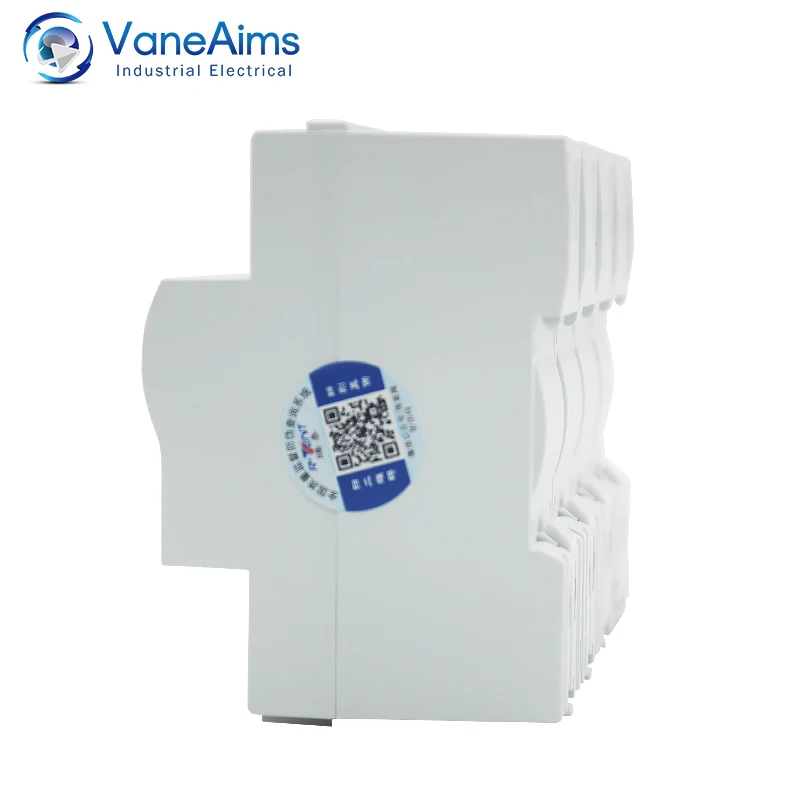 AC SPD 4P 20KA~40KA House Surge Protector Din Rail Mounting Lightning Protection Arrester Device for Solar Photovoltaic System