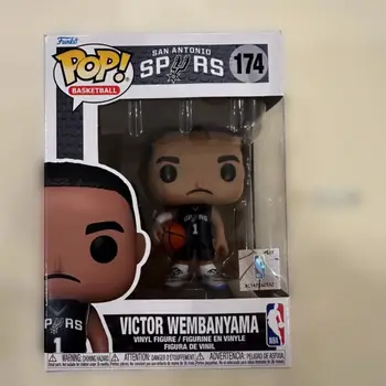 NBA Victor Wembanyama Funko Pop 聖安東尼奧 #174 乙烯基人偶限量版可動模型玩具可愛桌面擺件 10 最佳銷售 NBA人物 - №8