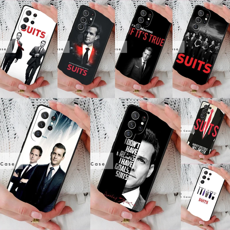 Suits TV Show Phone Cover Case for Samsung Galaxy S26 Ultra S20 FE Note 10 S24 S23 S21 S25 Plus S22