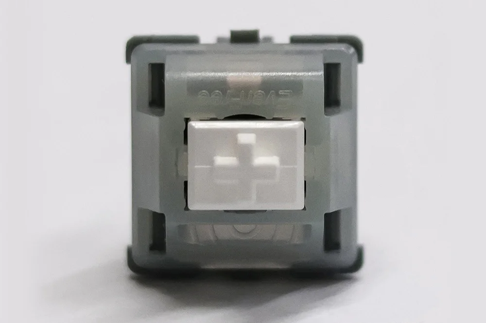 Gateron Everfree Grayish Switch taktil 59g MX EF switch untuk Keyboard mekanik pabrik Pre Lubed nilon POM PC 5pin SMD