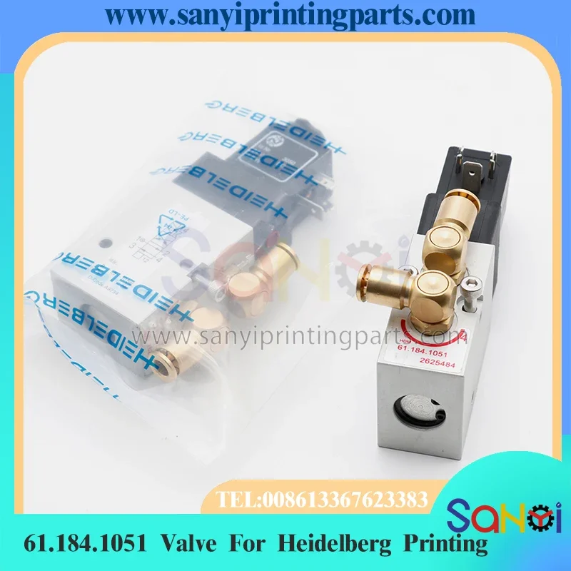 

Best Quality 61.184.1051 Heidelberg Valve 4/2-way For SM102 CD102 SM74 Printing Machine Parts