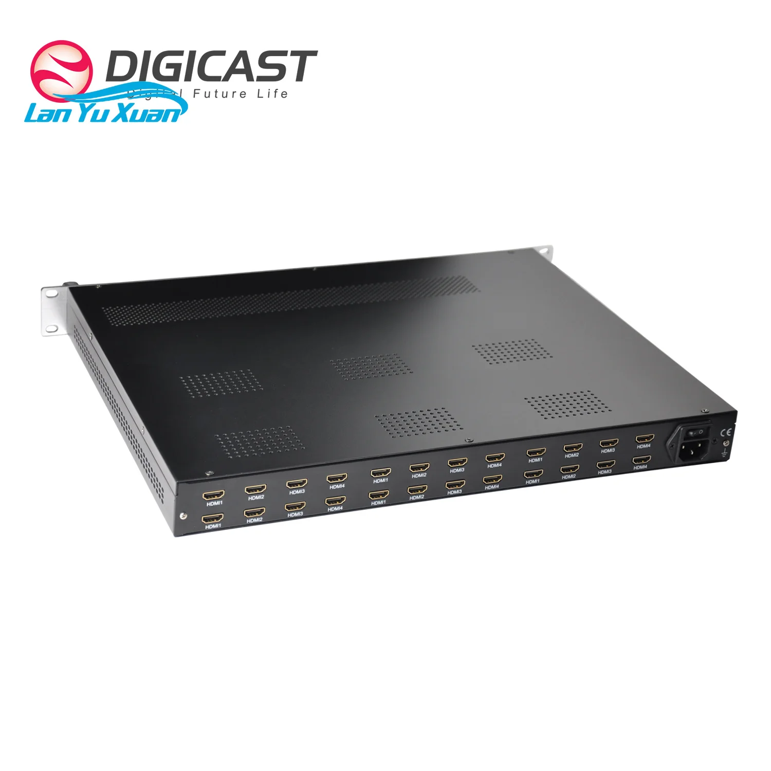 DMB-9581 Digital DVB 8-Channels H.264 HD ISDB T Encoder Modulator Integrating Encoding Multiplexing DVB-T RF CVBS Encoder Dvbc
