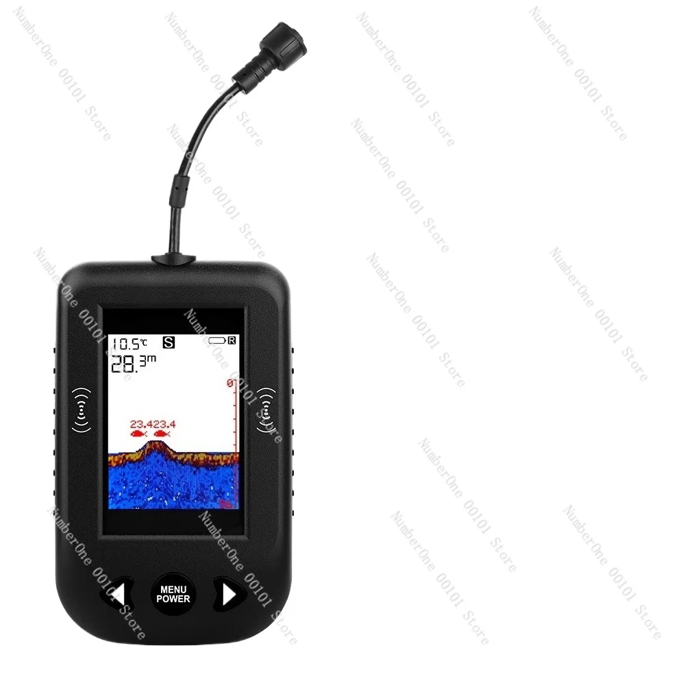 

Sonar fish detector, intelligent night fishing color high definition wired ultrasonic detector