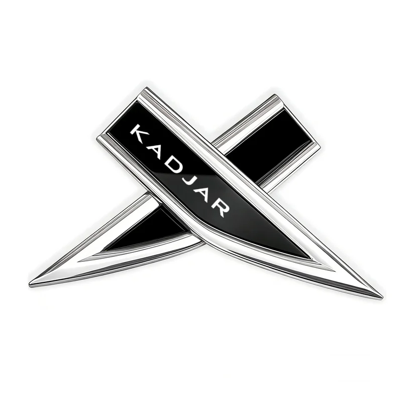 DIY Car Emblem Fender Blade Decal Badge Car Body Protective Sticker For Renault Kadjar 2018 2017 2016 2015 Accessories