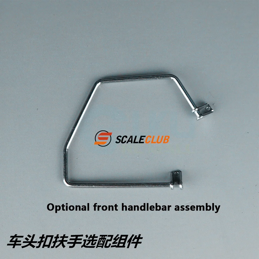 1/14 Metalowe Ulepszenia Kabiny Samochodu Ciężarowego do Tamiya, Przyczepy, Wywrotki, Symulacja Kabiny, Klamra, Głowica Klamry SCALECLUB