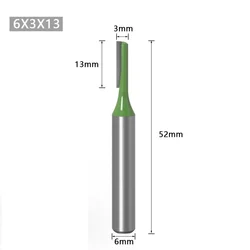 실용적인 내구성 라우터 비트 도구, 신뢰할 수 있는 교체 도구, 유용한 6mm 나무 비트 조각, 최신 인기 판매